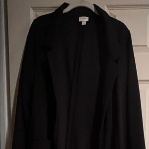 Lularoe Gwen solid black XL BNWT